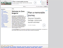 Tablet Screenshot of en.zonebulgaria.com